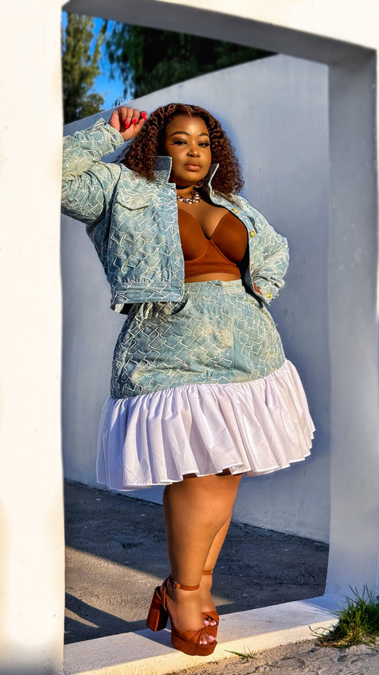 The Crystal Majesty Denim Ensemble