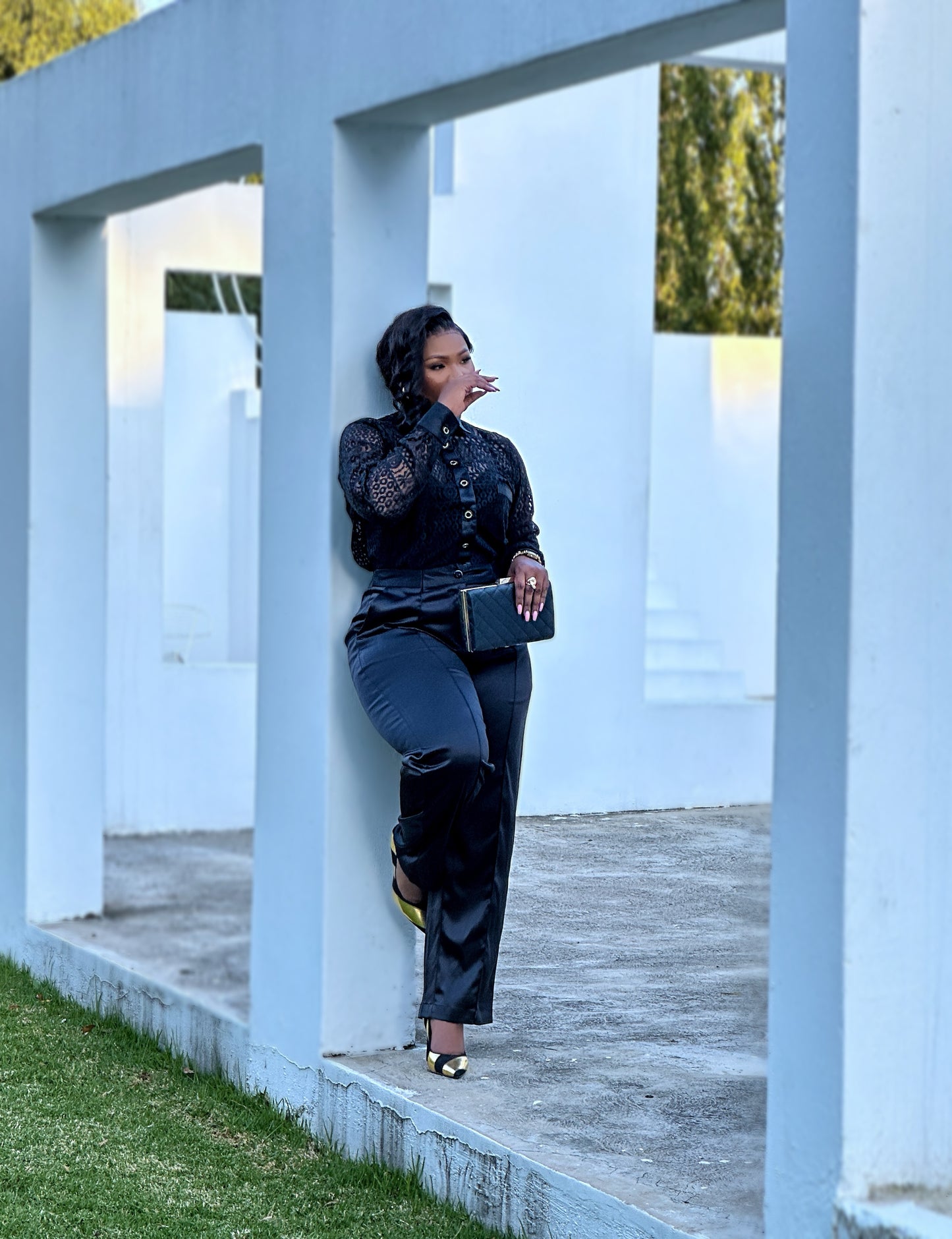 The Noir Power Lace
