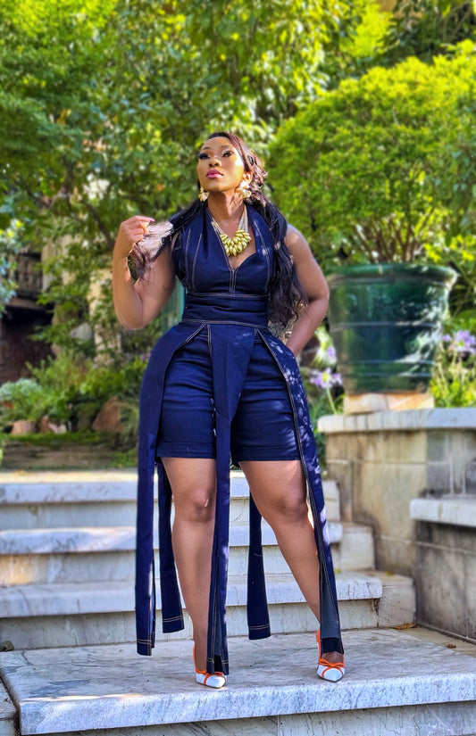 Midnight Monarch Denim Ensemble
