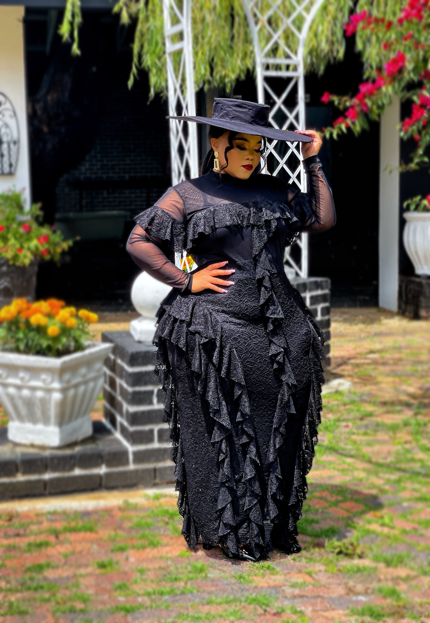 The Empress Lux Lace Dress