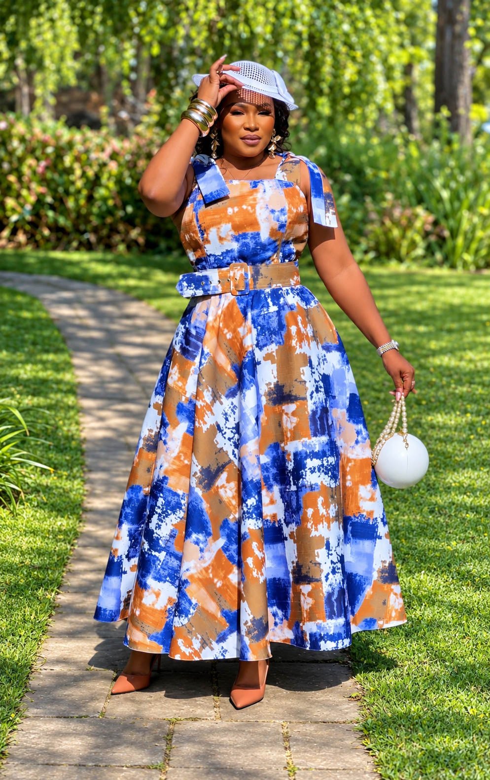 Navy Azure Boobtube Dress