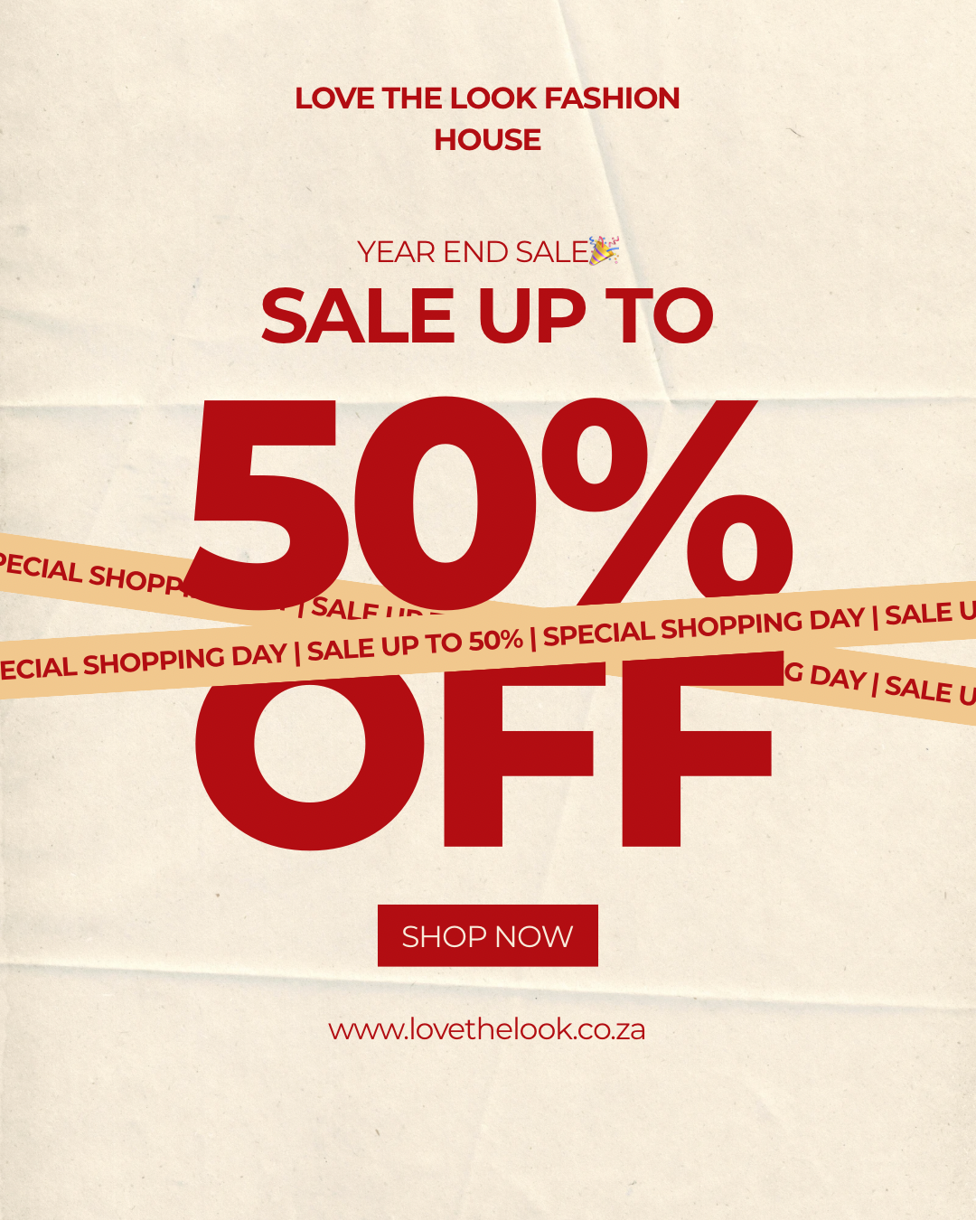 YEAR END SALE ITEMS
