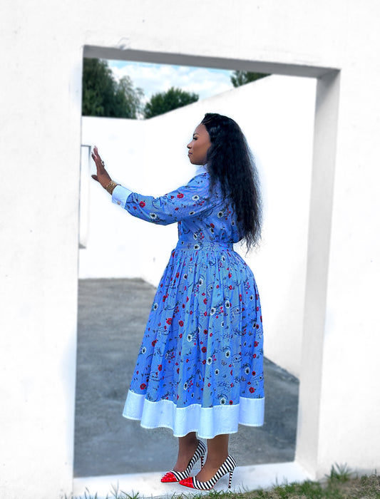 The Grace Authority MIDI Skirt Set