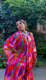 Pink Calm Summer Breeze Kimono Set