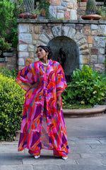 Pink Calm Summer Breeze Kimono Set