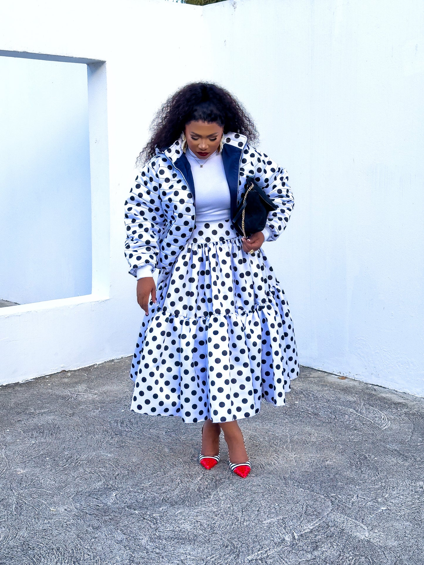 The Polka Prestige Bomber Set