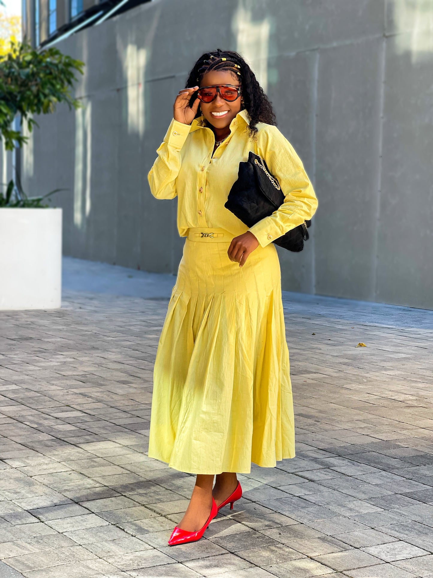 Sunny 🌞 Elegance Two Piece Set