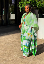 Lime Green Kimono Set