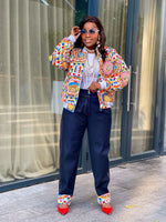 Jockey Print Bomber Jacket