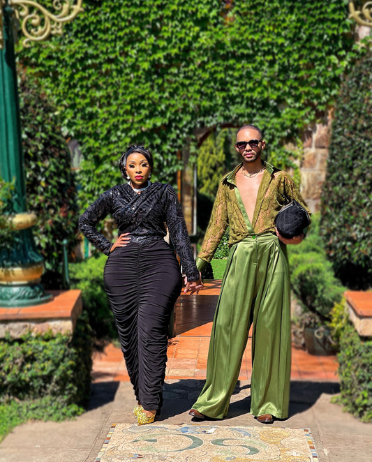 Raven Black Dynasty Rouched Dress