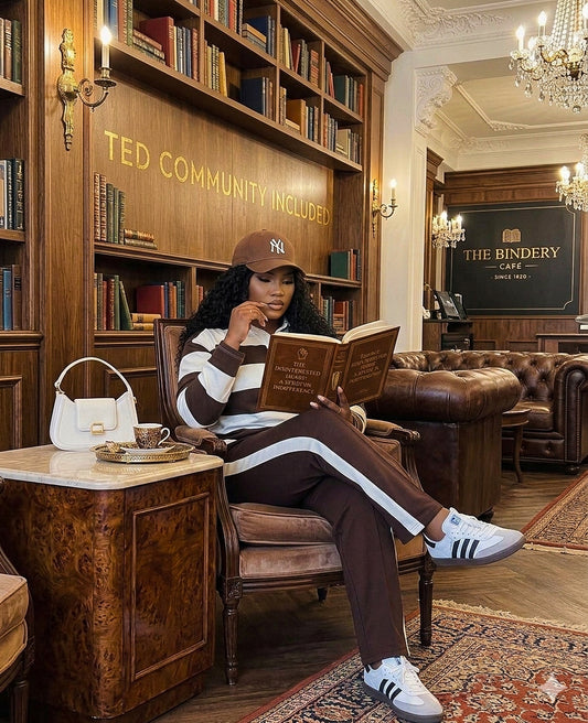 The Elite Mocha Golf Shirt Set