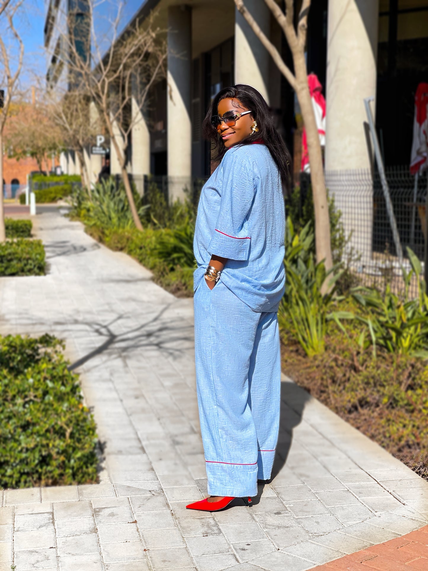 The Chic Serenity Linen Set