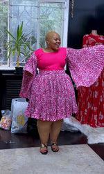 The Royal Rosette Monarch Pleated Dress OR Skirt Set