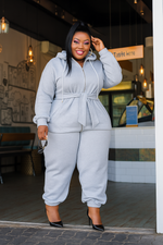 Grey Tracksuit Set