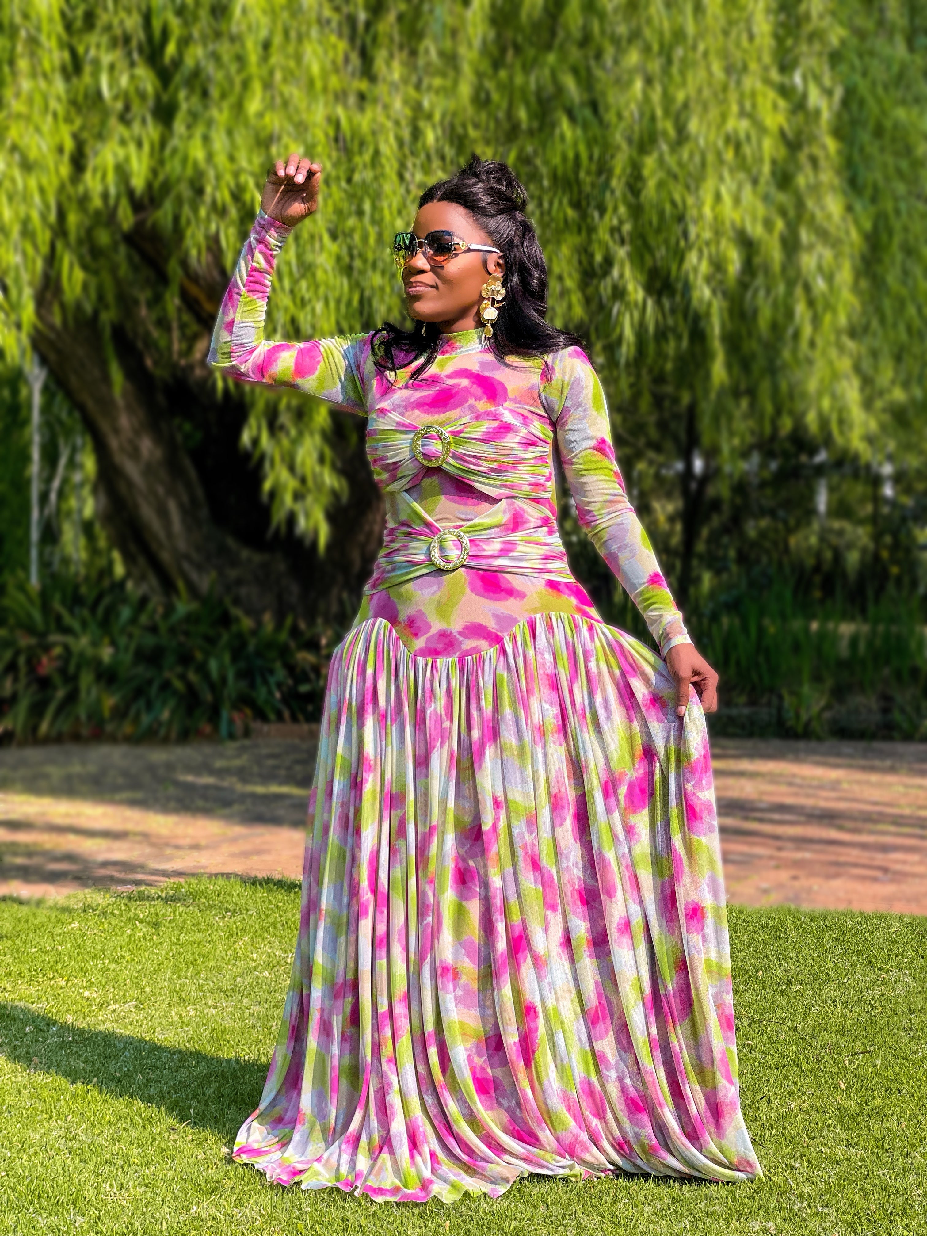 Rosalyne Tye Dye Maxi Dress
