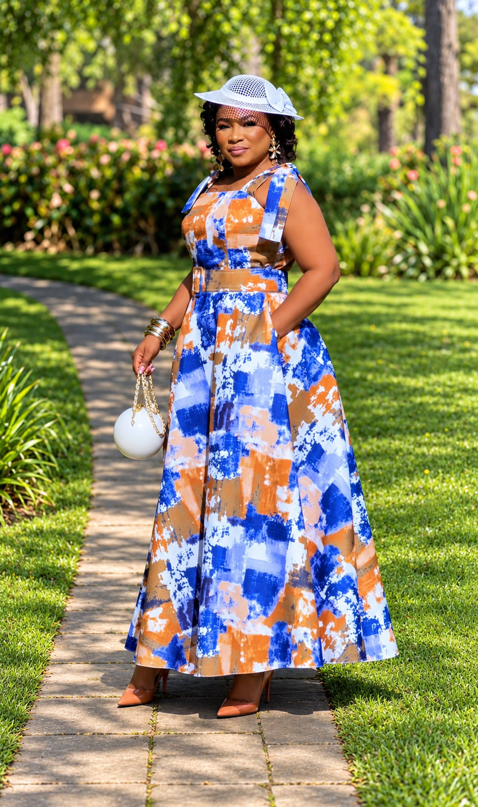 Navy Azure Boobtube Dress