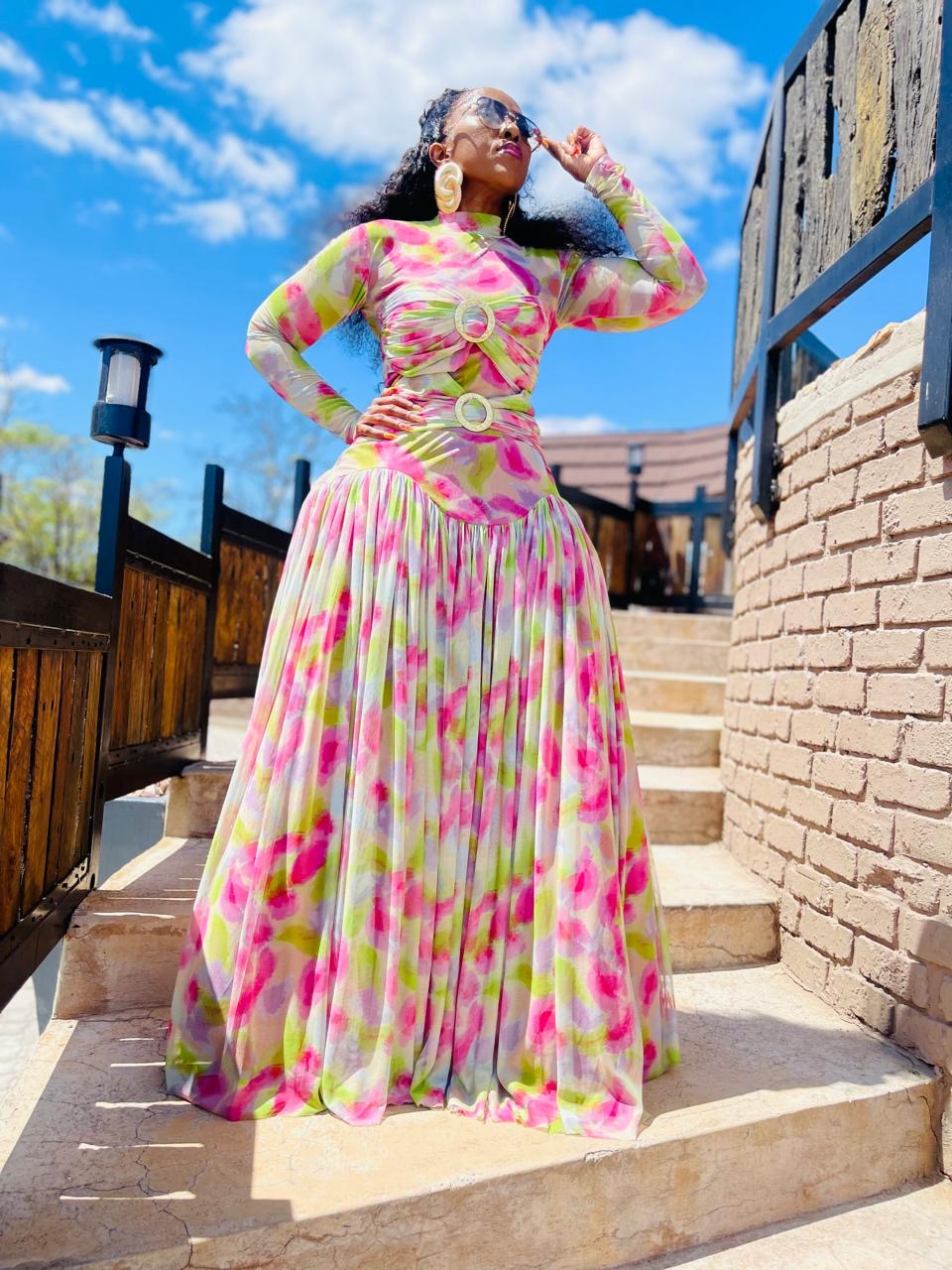 Rosalyne Tye Dye Maxi Dress