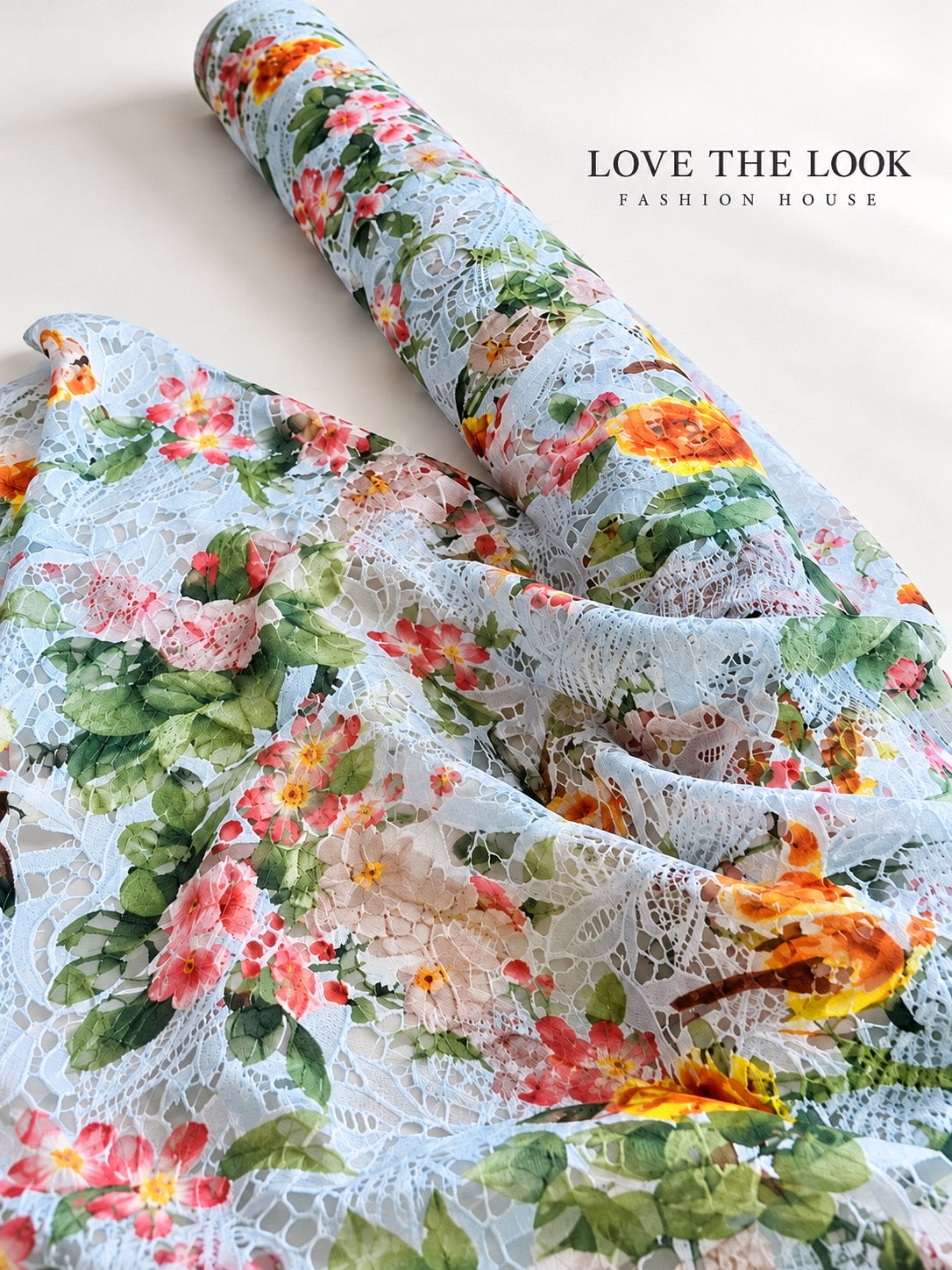 The Garden Royale Rouched Lace Dress