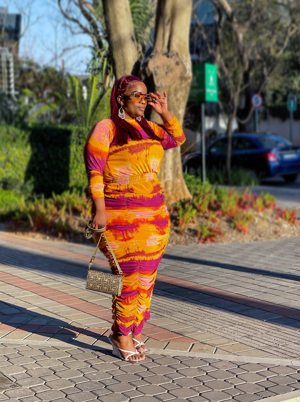 Azania Tye Dye Strechy Set