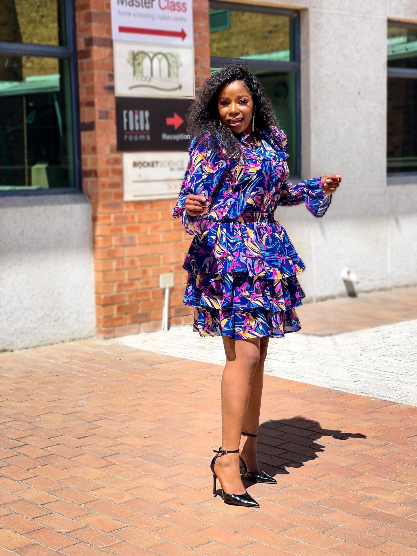 Andiswa Blue Signature Skirt Set