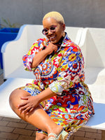 Cindy Multicolored Shorts Set