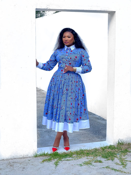 The Grace Authority MIDI Skirt Set