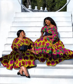 The Matriarch Royal Maxi Dress