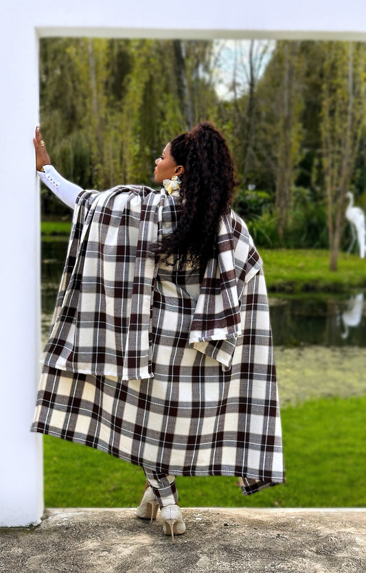 The Kensington Heiress Poncho Set