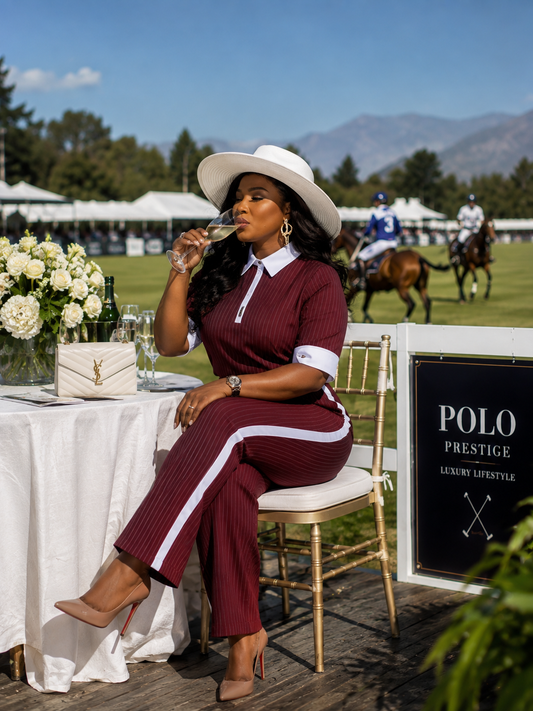 The First Class Pinstripe Co-Ord