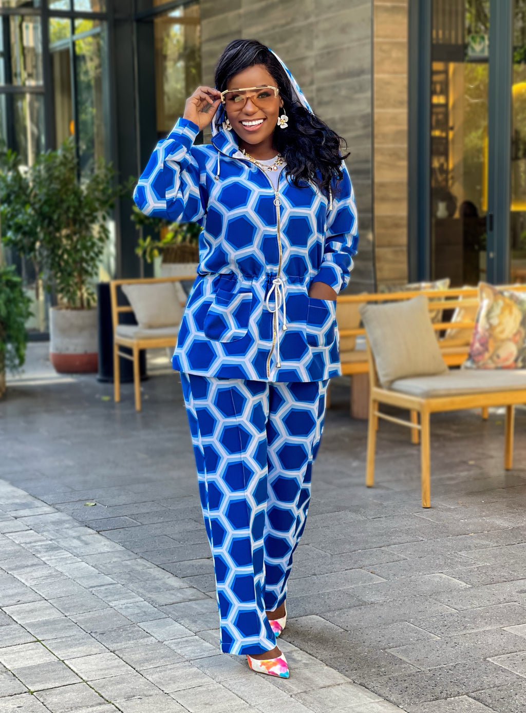 Lady Blue Tracksuit