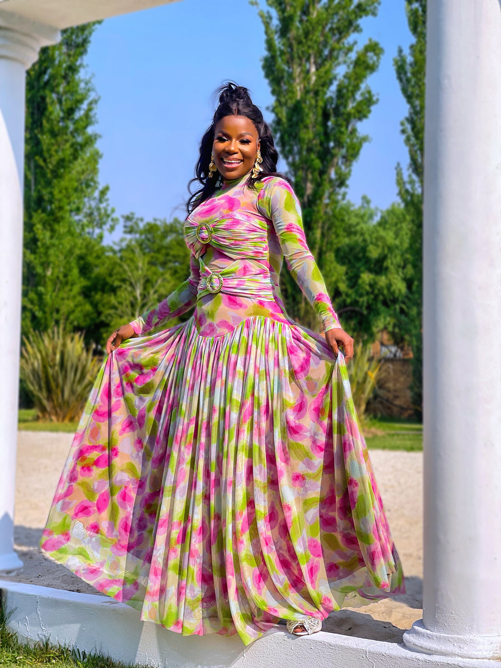 Rosalyne Tye Dye Maxi Dress