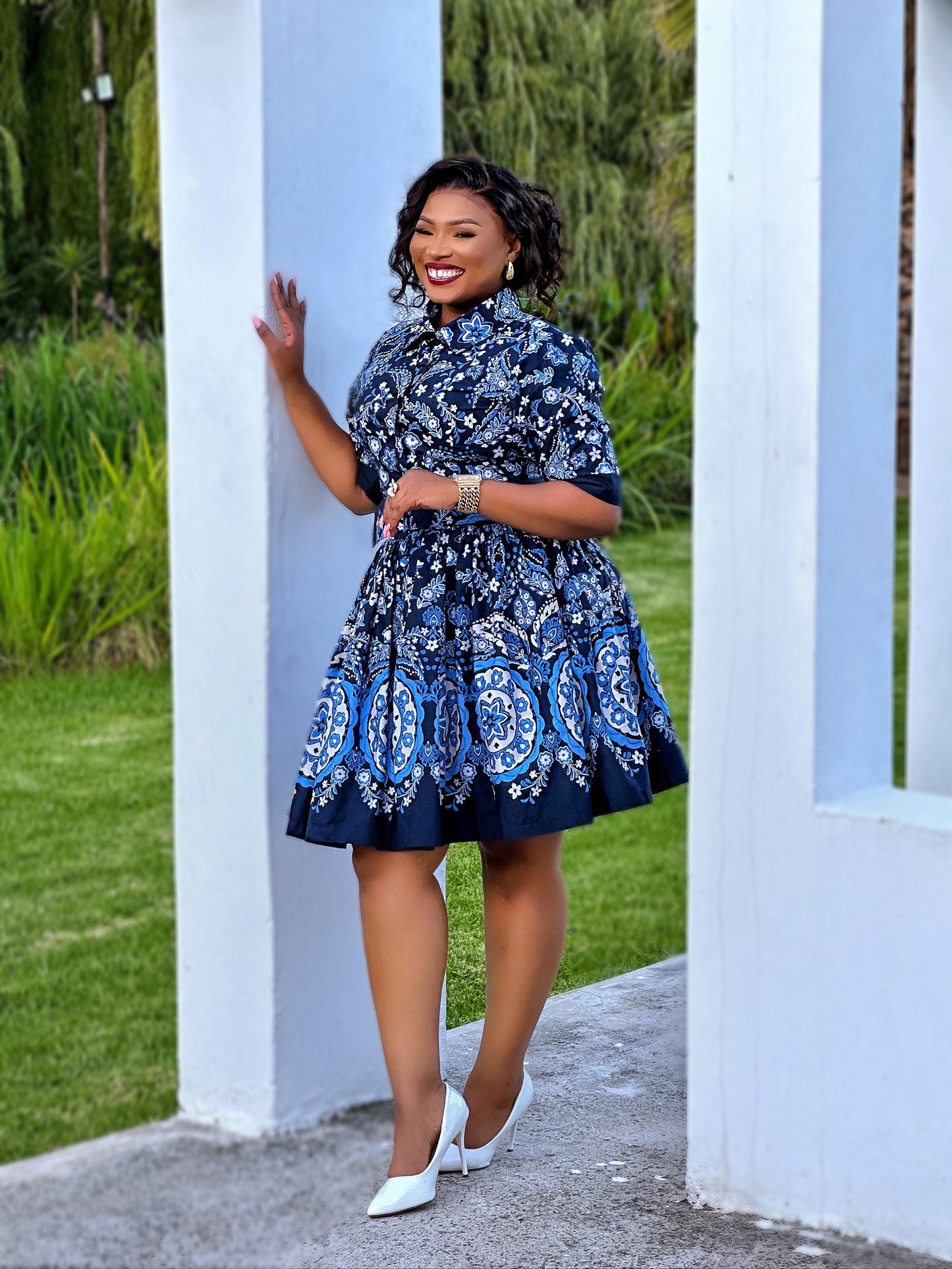 The Sapphire Dynasty Dress