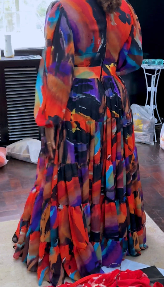 The Painted Sky Maxi Dress