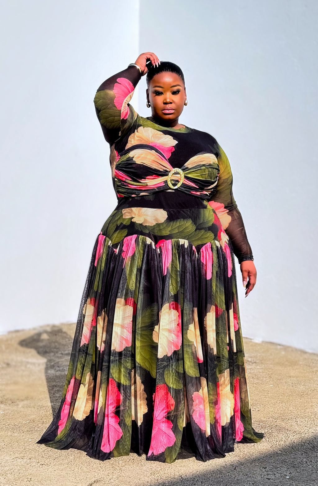 The Garden Majestic Maxi Dress