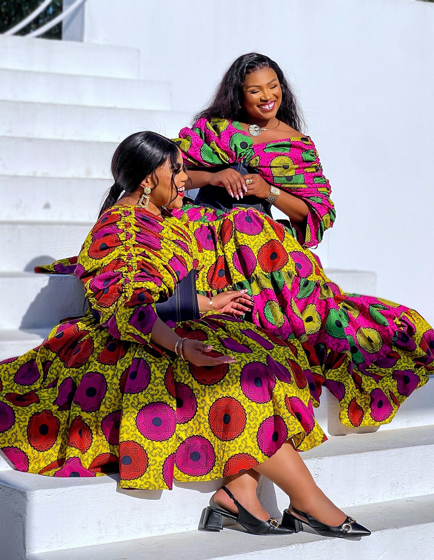 Golden Empress Bloom Dress