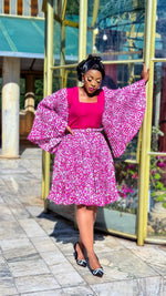 The Royal Rosette Monarch Pleated Dress OR Skirt Set