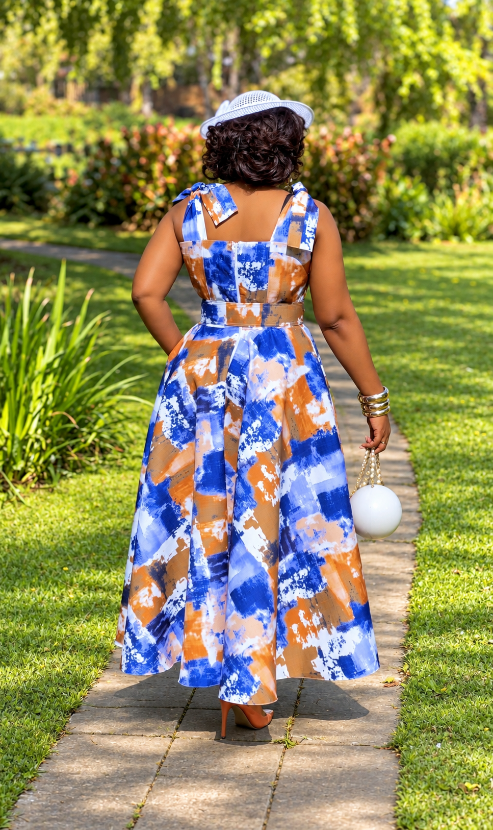 Navy Azure Boobtube Dress