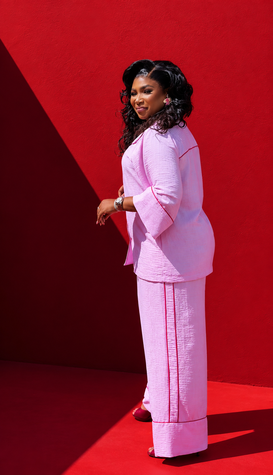 The Rosè Edit luxury Linen Set