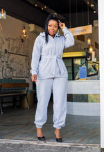 Grey Tracksuit Set