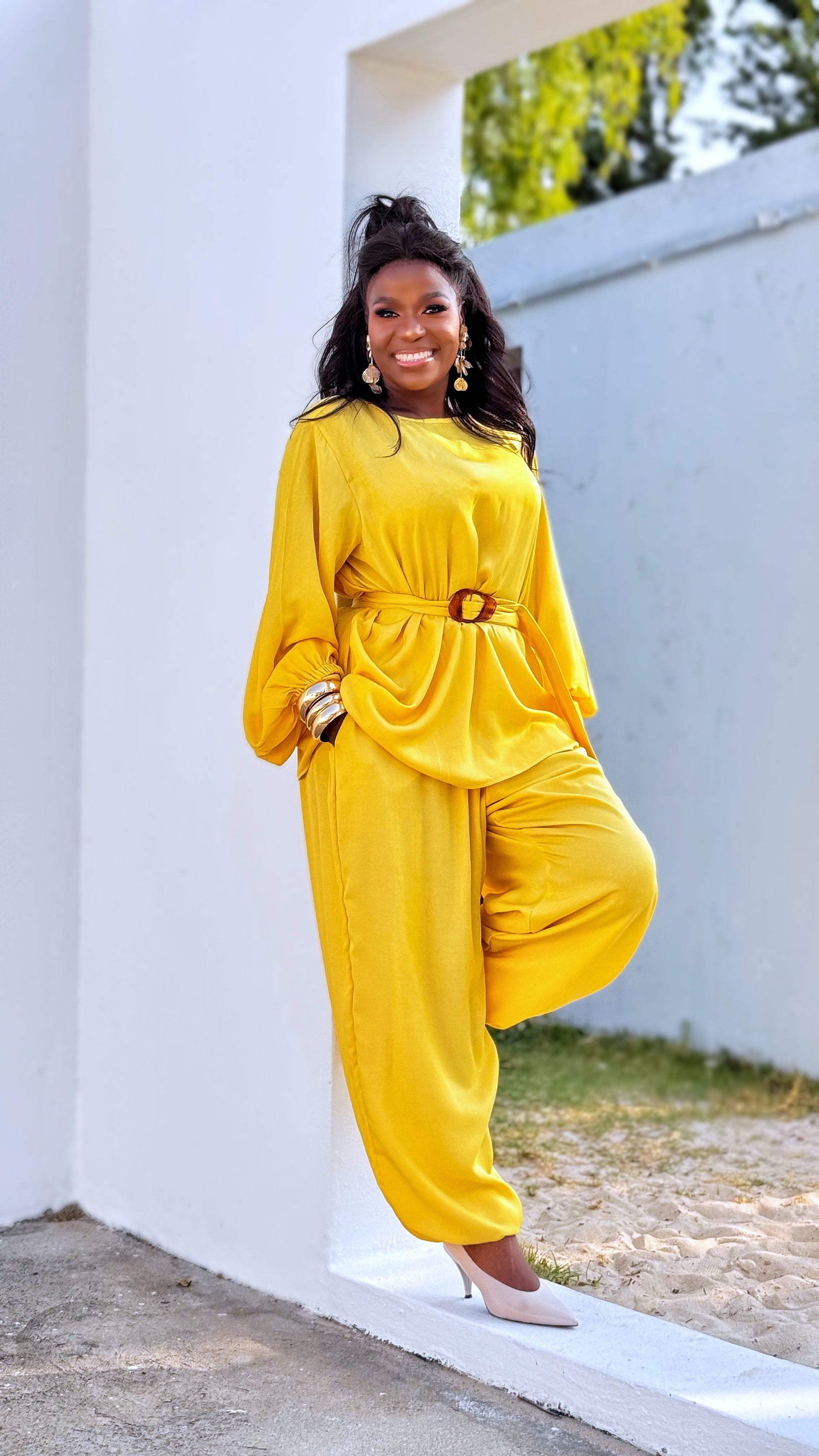 Butter Yellow Aladdin Set
