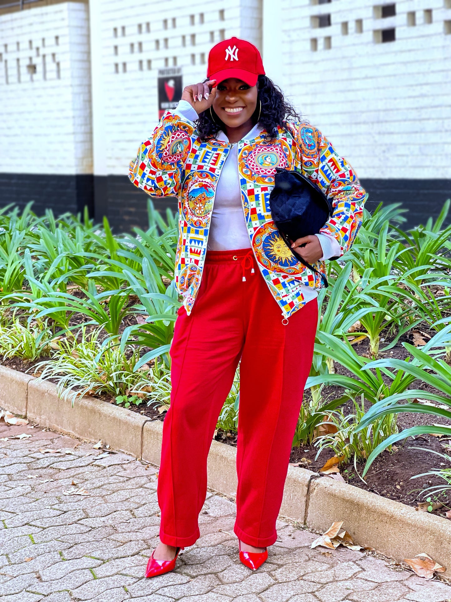 Jockey Print Bomber Jacket