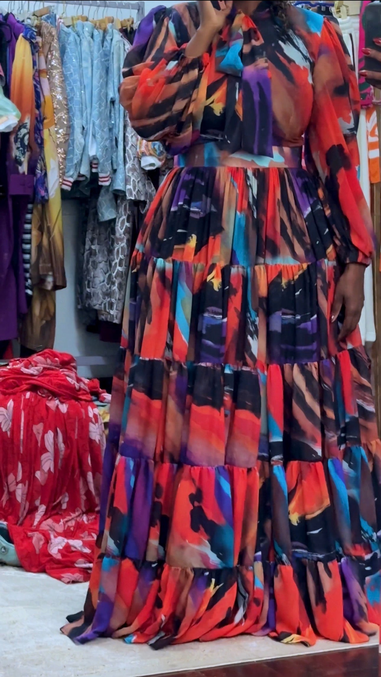 The Painted Sky Maxi Dress