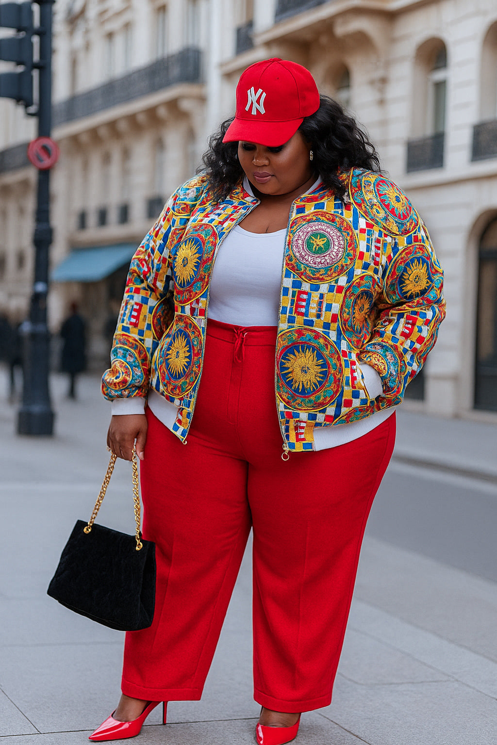 Jockey Print Bomber Jacket