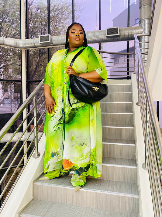 Andy Lime Kimono Set
